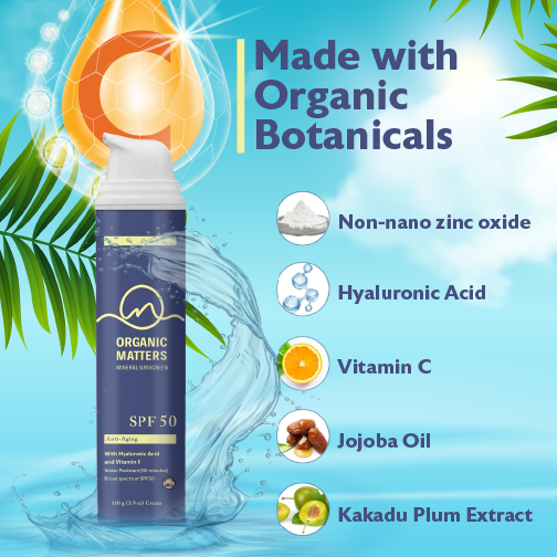 Organic Matters Mineral Sunscreen – Limited Pre-Sale