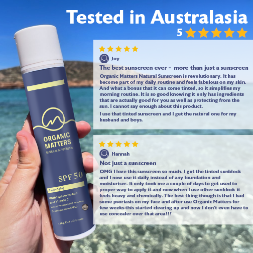 Organic Matters Mineral Sunscreen – Limited Pre-Sale